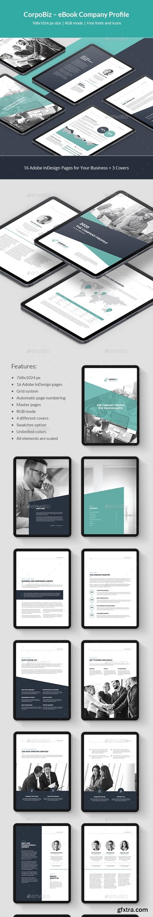 GraphicRiver - CorpoBiz – Business and Corporate eBook Company Profile 25402008