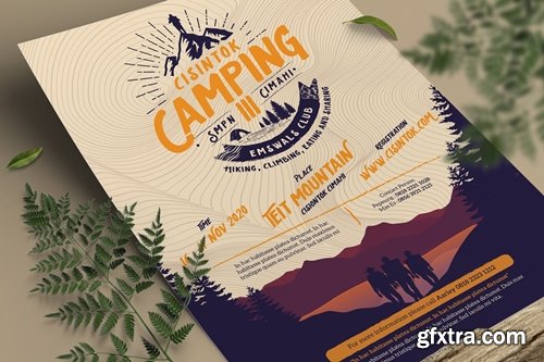 Camping / Hiking Flyer