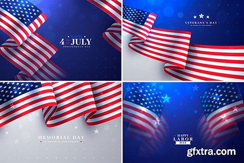 United States Flag Backgrounds