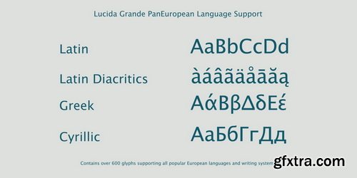 Lucida Grande Font Family