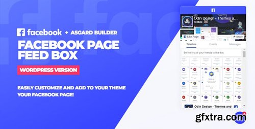 CodeCanyon - Facebook Page Feed Box WordPress Plugin v1.0.0 - 25431723