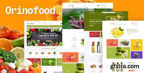 ThemeForest - Orinofood v1.0 - Organic Opencart Theme - 25394255