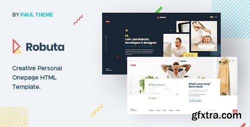 ThemeForest - Robuta v1.0 - Personal Onepage PSD Template - 25418791