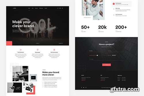 Vertos - Digital Agency Template