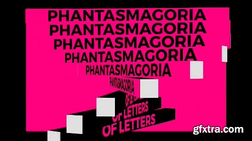 Videohive Phantasmagoria of Letters // Kinetic Typography Scenes 25257846