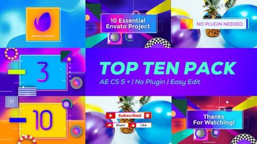 Videohive - Top Ten Pack