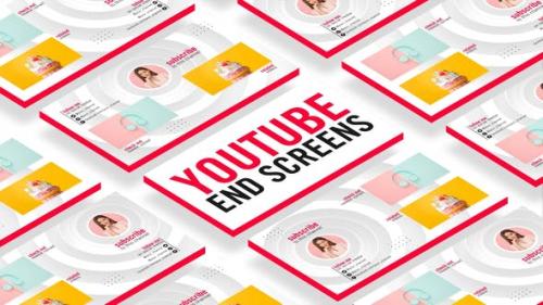 Videohive - YouTube End Screens