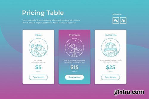 Pricing Table