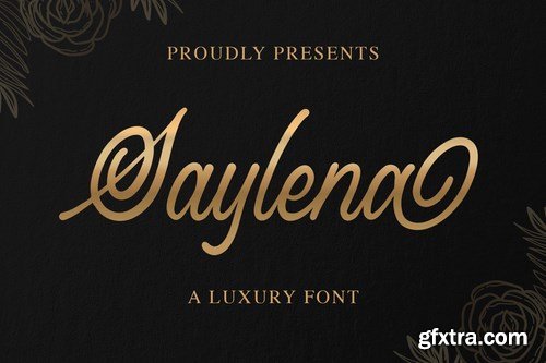 Saylena - Luxury Script Font