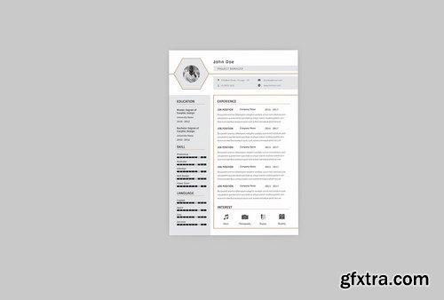 Jhon Project Resume Designer