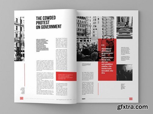 Shift - Magazine Template