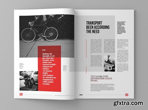 Shift - Magazine Template