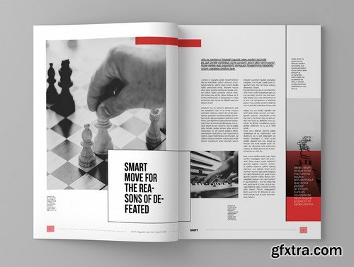 Shift - Magazine Template