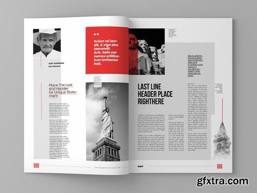 Shift - Magazine Template