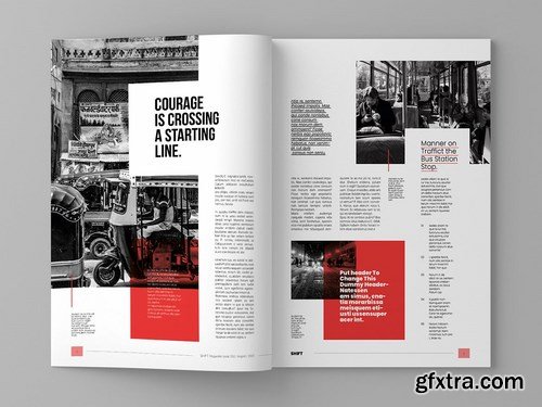 Shift - Magazine Template