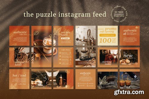 Autenthic Coffee Cafe - Instagram Puzzle