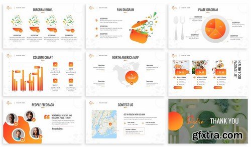 Sagara - Healthy Food Powerpoint Template