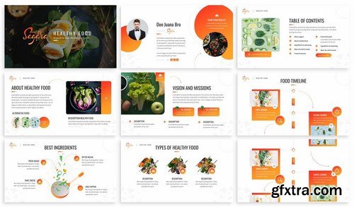 Sagara - Healthy Food Powerpoint Template