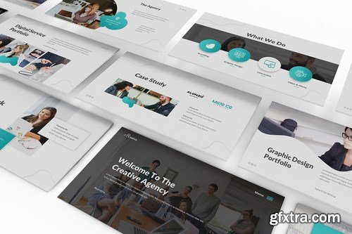 Creative Agency Powerpoint Google Slides and Keynote Templates