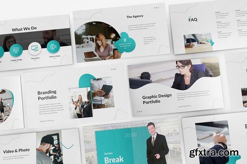 Creative Agency Powerpoint Google Slides and Keynote Templates