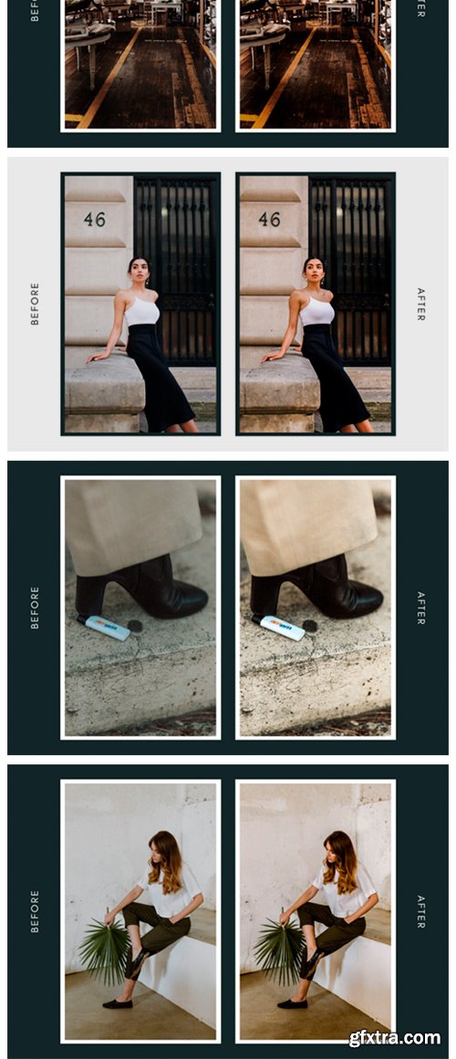 4 Mobile Lightroom Presets
