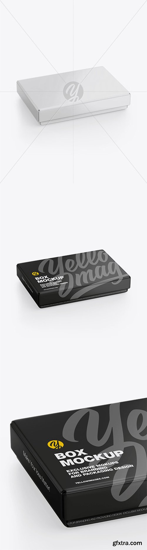 Glossy Giftbox Mockup 52261