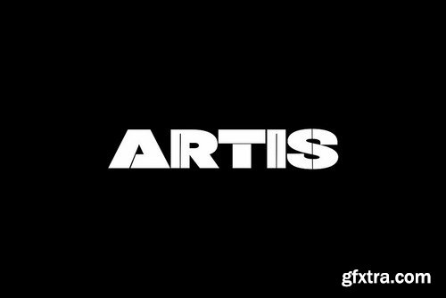 CM - ARTIS - Display Logo Typeface 4458447