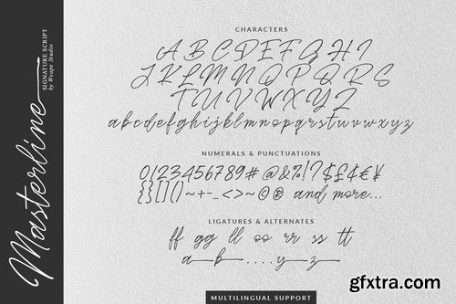 Masterline Signature Script