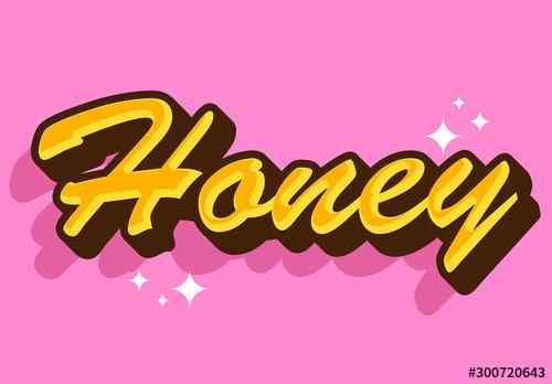 Sweet Honey Text Effect - 300720643 - 300720643