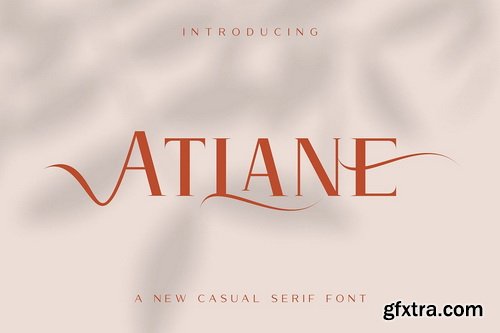 Atlane Casual Serif Font