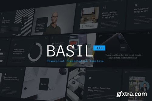 BASIL - Technology Theme Powerpoint Template