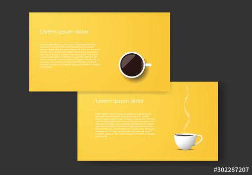 Coffee Cup Presentation Graphic Layouts - 302287207 - 302287207