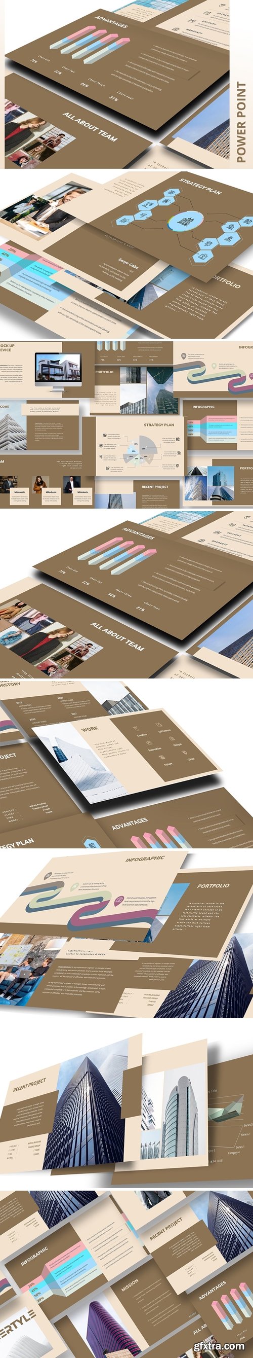 Hertyle Construction Powerpoint, Keynote and Google Slides Templates