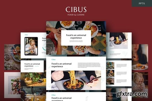 CIBUS - Culinary Theme Powerpoint Template