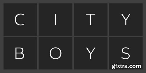 City Boys Font Family