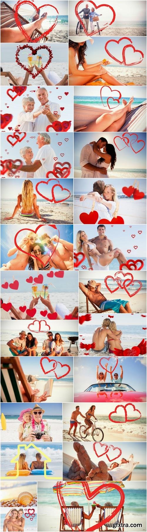 Holiday Valentines Day couple beach sea vacation travel 25 HQ Jpeg