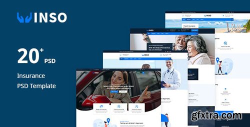 ThemeForest - Vinso v1.0 - Insurance PSD Template - 25103291