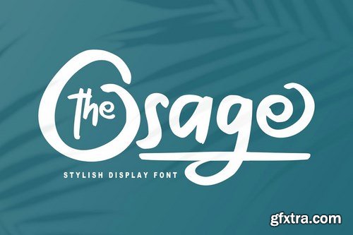 CM - The Osage Stylish Display Font 4458927