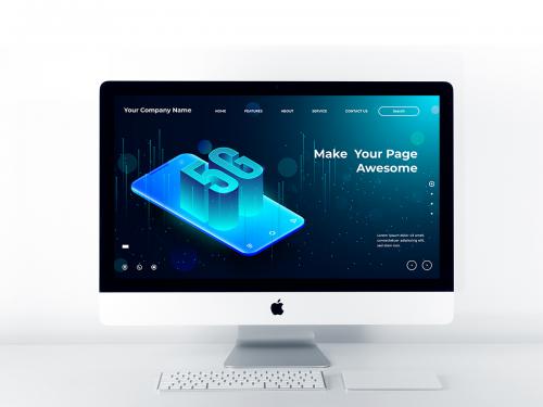 isometric 5G illustration & Landing Page Design - isometric-5g-illustration-landing-page-design-9b58c0bb-2022-4490-888a-821deda7fdc8