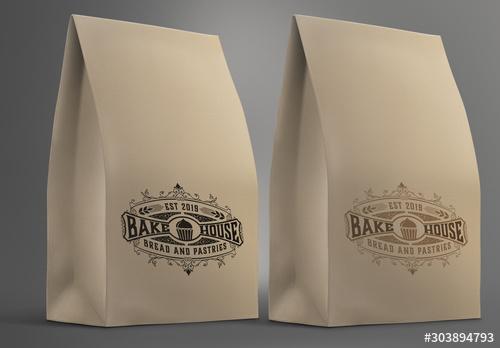 Vintage Bakery Logo - 303894793 - 303894793