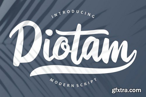 CM - Diotam Modern Script Font 4458852