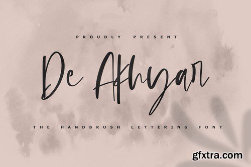 De Akhar - The Handbrush Lettering Font