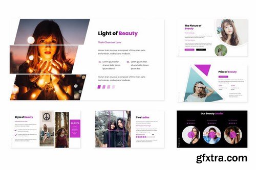 Feminime - Powerpoint Google Slides and Keynote Templates