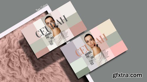 Ceudah - Minimal Fashion Powerpoint Google Slides and Keynote Templates