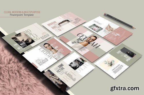 Ceudah - Minimal Fashion Powerpoint Google Slides and Keynote Templates