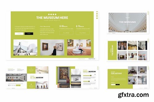 The Museum - Powerpoint Google Slides and Keynote Templates