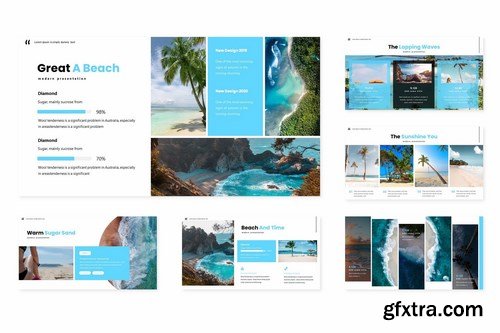 Vacation - Powerpoint Google Slides and Keynote Templates