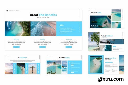 Vacation - Powerpoint Google Slides and Keynote Templates