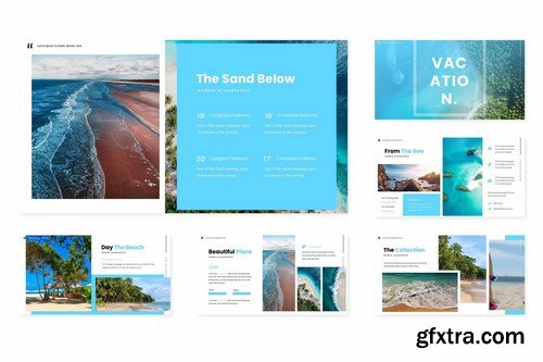 Vacation - Powerpoint Google Slides and Keynote Templates