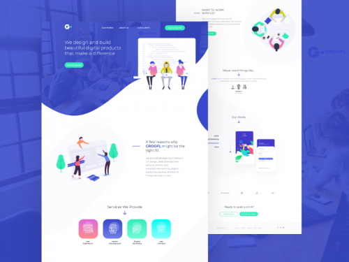 IT Agency Web Landing Page - it-agency-web-landing-page